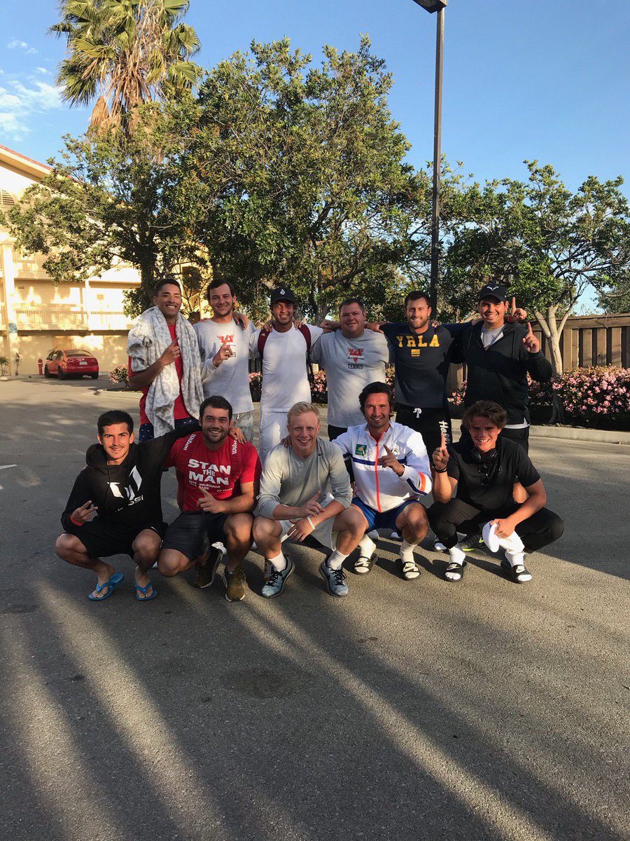 FirestormTennis's tweet photo. Your 2018 GSAC Men's Regular season champions!! ACU Tennis is in its 6th year, we have 2 Men's and 2 Women's GSAC season championships! https://t.co/yywPd72WXQ