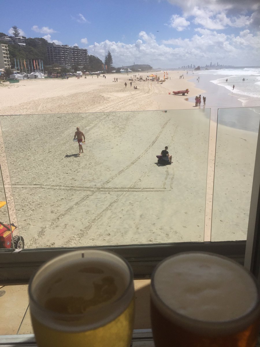 LeesaMareeJ's tweet photo. Time for a beverage after all that cheering #20kWalk #GC2018 #ThisIsQueensland https://t.co/29r1gfnx1y