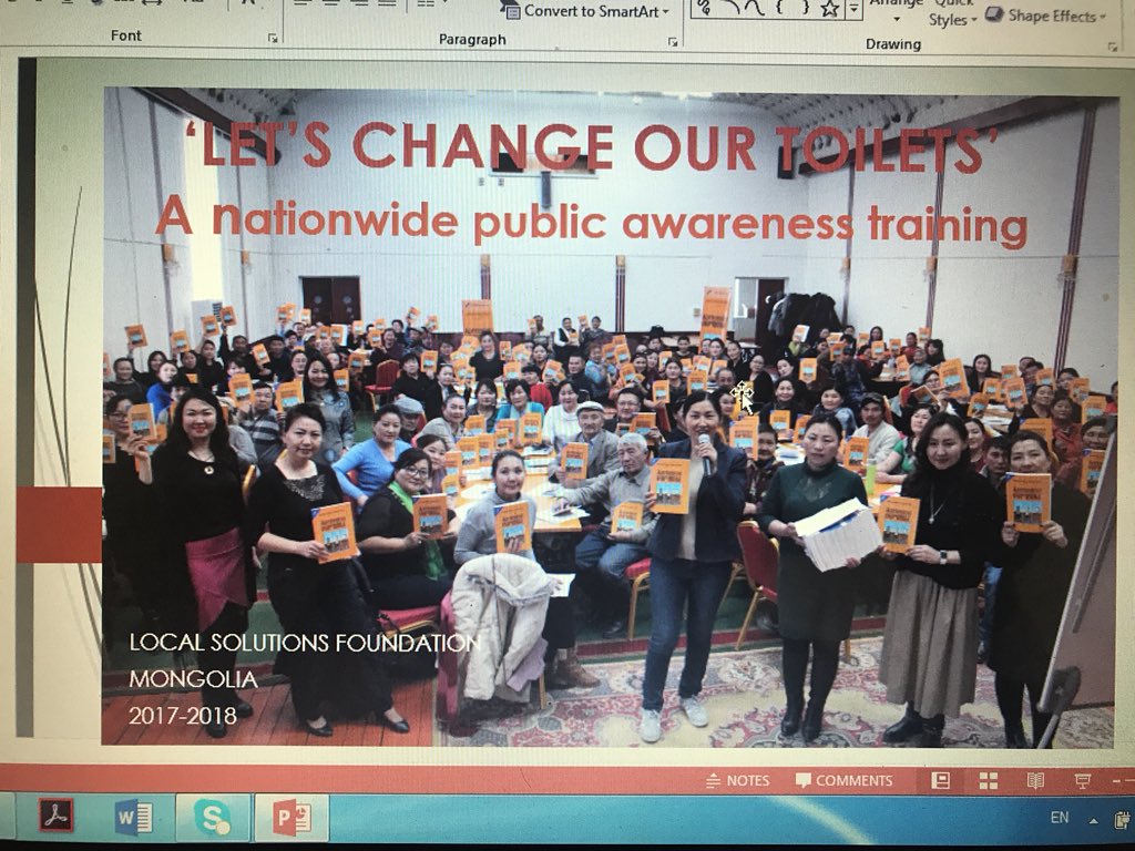 #ЖорлонгооӨөрчилье гэдэг сургалтыг яг яаж хийгээд бгаан гэж гадныхан сонирхож эхэлсэн тул презентаци бэлтгээд суужээнаа...