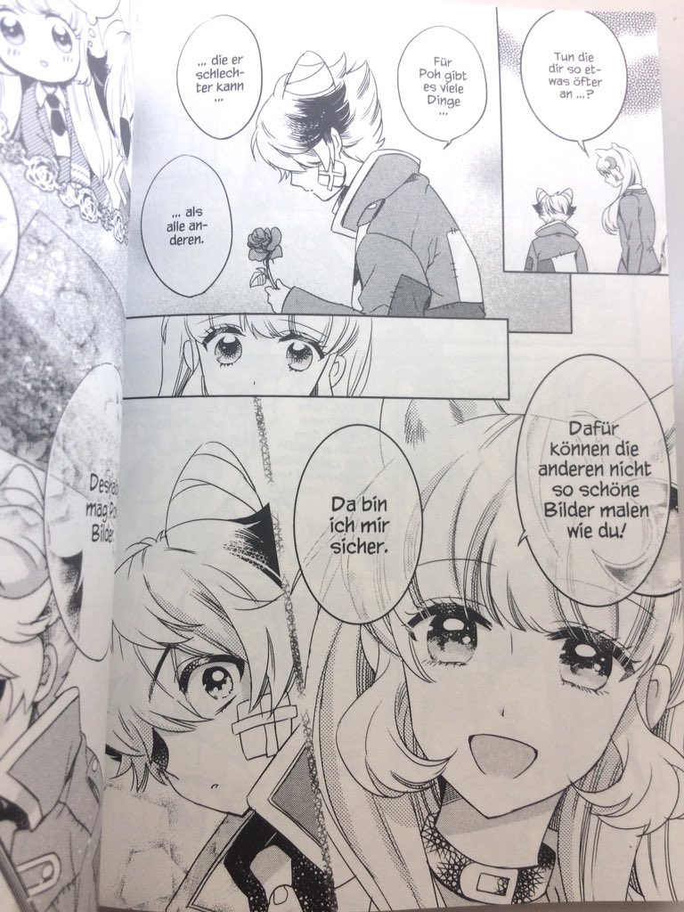 ドイツ語版の薔薇監獄もついに手元に届きました!(なぜか2巻は入ってなかった笑)印刷が結構濃くて大丈夫か…?思ったけどドイツの皆様は楽しんで下さってるみたいで良かった…!あと3巻にツヤツヤなカードが入ってました✨