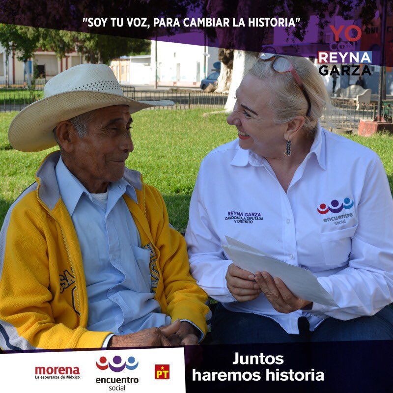 ReynaGarzaH's tweet photo. Apoyaremos con todas nuestras fuerzas al sector rural. Este 1 de Julio "Juntos Haremos Historia".
Gracias. Hidalgo , Tamaulipas . 💕💕
#YoConReynaGarza
#SoyTuVozParaCambiarLaHistoria
#JuntosHaremosHistoria
#VotaDiferenteVotaEncuentroSocial
💜Yo👸🏼Garza💜 https://t.co/nfPznPaLIE
