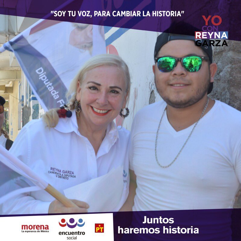 ReynaGarzaH's tweet photo. Apoyaremos con todas nuestras fuerzas al sector rural. Este 1 de Julio "Juntos Haremos Historia".
Gracias. Hidalgo , Tamaulipas . 💕💕
#YoConReynaGarza
#SoyTuVozParaCambiarLaHistoria
#JuntosHaremosHistoria
#VotaDiferenteVotaEncuentroSocial
💜Yo👸🏼Garza💜 https://t.co/nfPznPaLIE