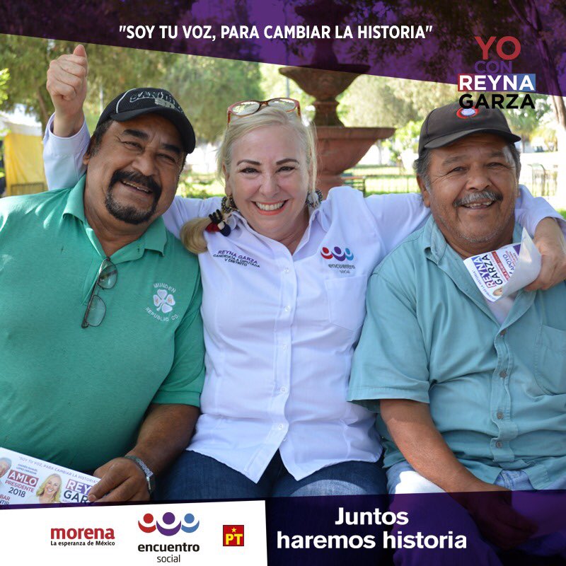 ReynaGarzaH's tweet photo. Apoyaremos con todas nuestras fuerzas al sector rural. Este 1 de Julio "Juntos Haremos Historia".
Gracias. Hidalgo , Tamaulipas . 💕💕
#YoConReynaGarza
#SoyTuVozParaCambiarLaHistoria
#JuntosHaremosHistoria
#VotaDiferenteVotaEncuentroSocial
💜Yo👸🏼Garza💜 https://t.co/nfPznPaLIE