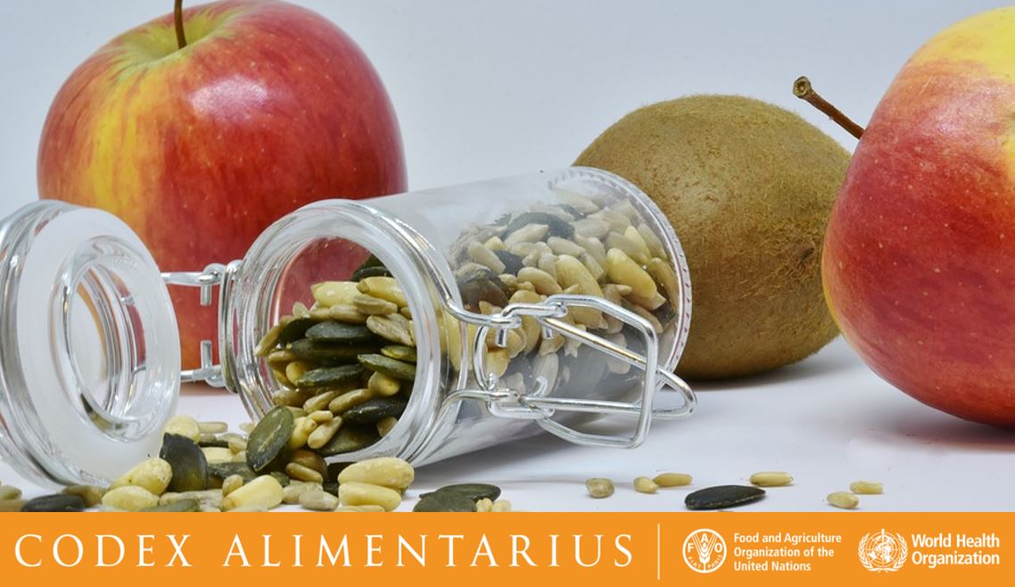 FAOWHOCodex's tweet photo. 🎙️ | "It makes sense for Codex to harmonize levels leveraging global data". Dr Martin Slayne on #CCCF12 https://t.co/yRJvmeOslB  #Codex #FoodSafe #FoodTrade https://t.co/ZQ5r0GQfcA