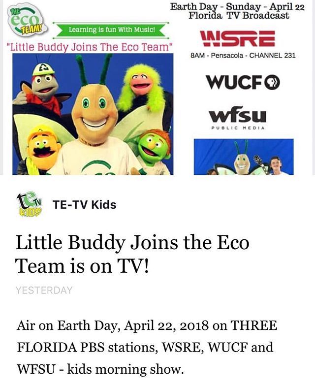 jhimesy's tweet photo. If you live in Pensacola, tune in! Check out that cute little cheerleader! #thinkecologically #recyclinggirl https://t.co/DJrVZMmpQy https://t.co/zsg9J6bEPM