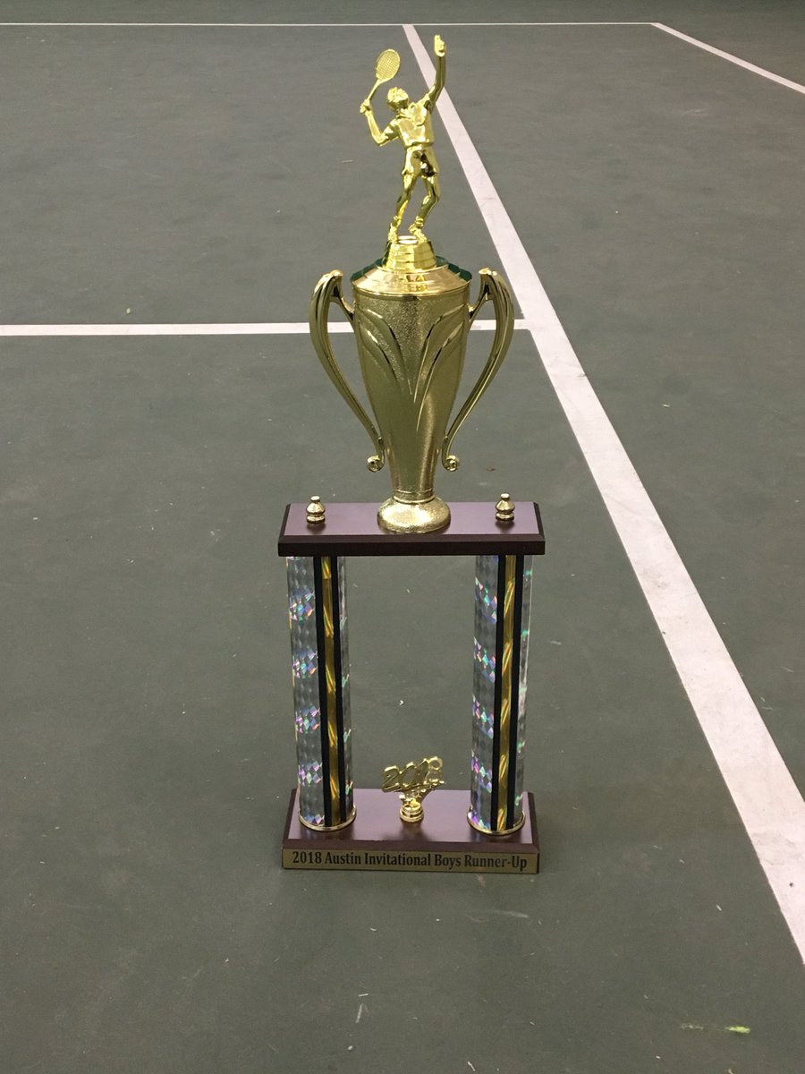 JC Boys Tennis wins 2nd place at the Austin Tournament! Proud of our guys for competing. Congrats to <a href="/TrojansMSHS/">Muscle Shoals High</a> Tennis.
