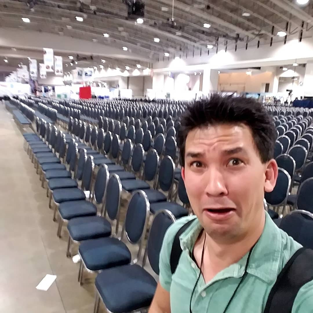 jasonlatimer's tweet photo. Just got to my late night rehearsal and they are still setting up even more the chairs... lol So epic. There was over a 120,000 people here at the #USASEF!!!
Tomorrow #ImpossibleScience LIVE comes to the Walter E. Washington Convention Center in DC! https://t.co/9vBC5i2mOC