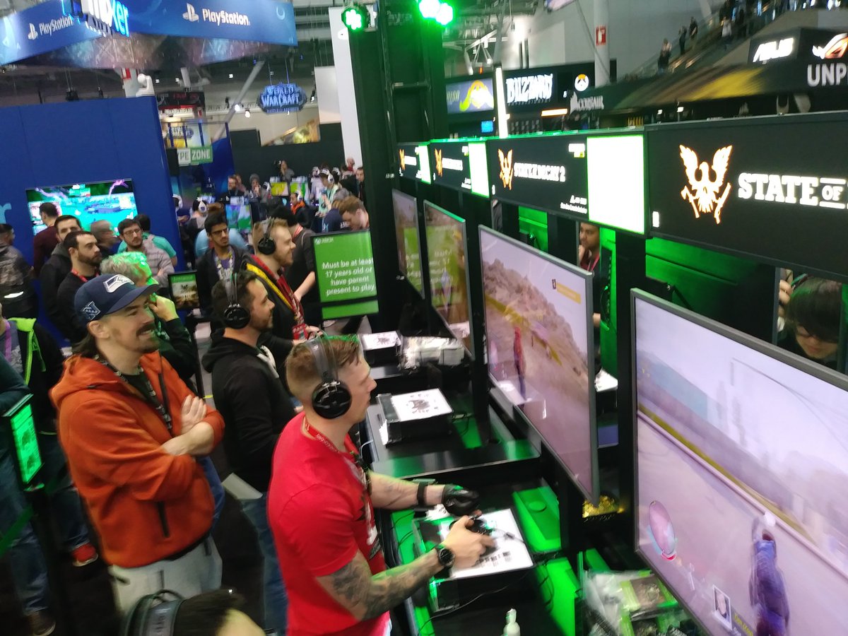 quadcapable's tweet photo. Great news from StackUpDotOrg Thanks to Microsoft and undeadlabs for helping our #AirAssault get in some zombie slaying action at #PAXEast2018! https://t.co/LJqWf8hvpH #stacktfup #charity #orlandostack