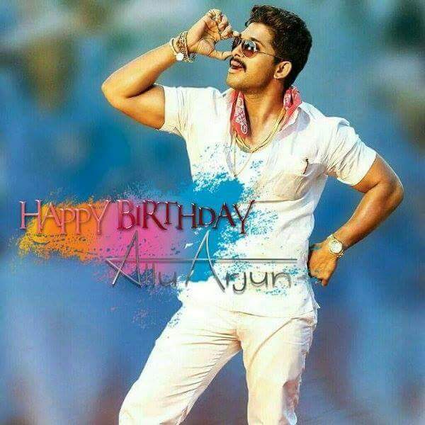  happy birthday to you allu arjun  garu 