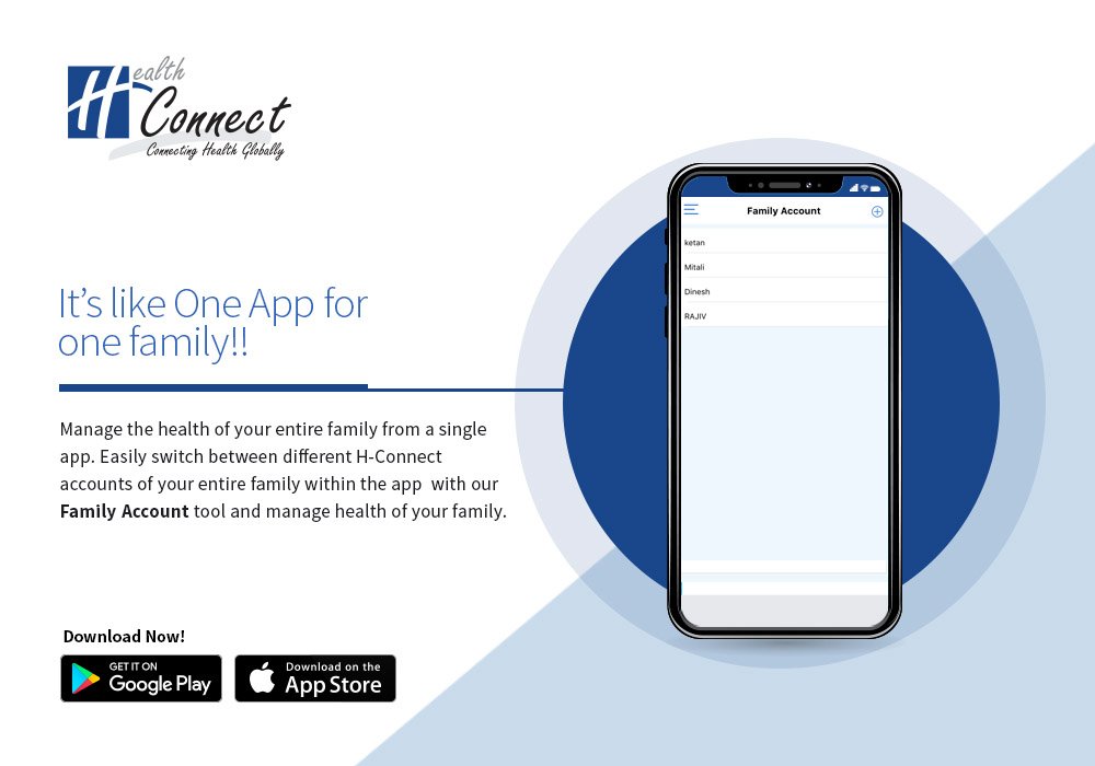 hconnectglobal's tweet photo. It's like One App for one Family
Manage the health information of your entire family from a single app. For more visit: https://t.co/9J6i9TBis7 https://t.co/H2CfQgYzqk