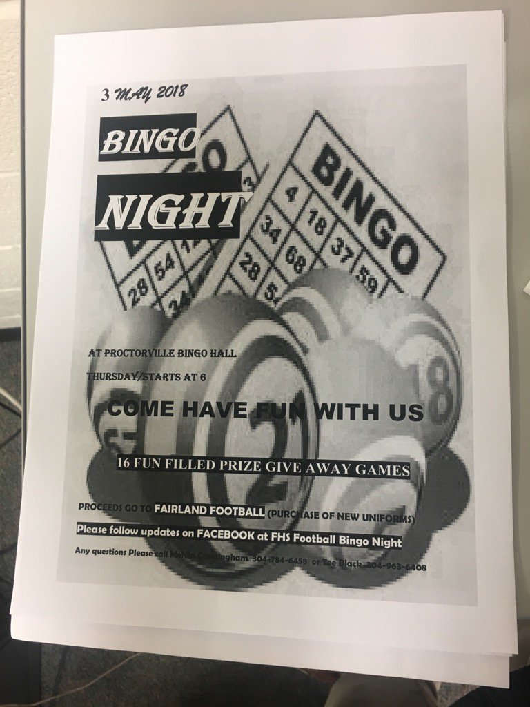murrayhighFB's tweet photo. TICKETS ON SELL!  Come join the family fun, help Fairland Football while you have a chance to win some nice prizes. https://t.co/kU7RJp7acH