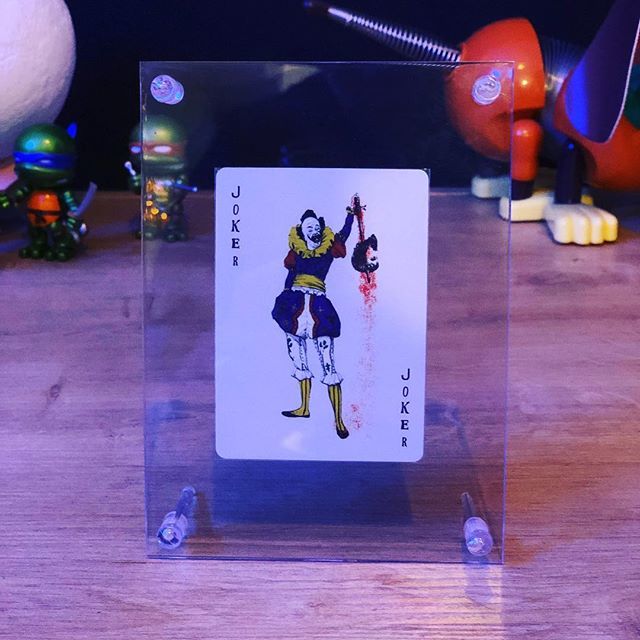 Joker’s Calling Card prop from Nolan’s TDK 🖤 ift.tt/2qiLFSG