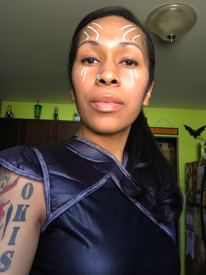 MidniteAffinity's tweet photo. Me as Valkyrie! I received so many compliments and took so many photos. I was even compared to my shero, @TessaThompson_x A freaking honor!
#Valkyrie #ThorRagnarok #Scrapper142 #Marvel #ComicCon #Chicago #C2E2 https://t.co/XU3xqi82IV