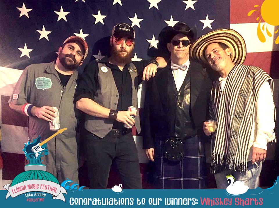 2018FMF's tweet photo. Congratulations to @whiskey_sharts winners of the 18th Annual @2018FMF #LiteUpFMF MainStage Opening Night Headliner contest... look for full Showcase Announcement Sunday! Let's rock the #MillerLite MainStage on @wallstplaza in @DWNTWN_ORLANDO Thur, May 10th! https://t.co/Mx6517e8bc
