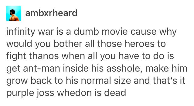 xBreeTanner's tweet image. Avengers: Infinity War (2018)