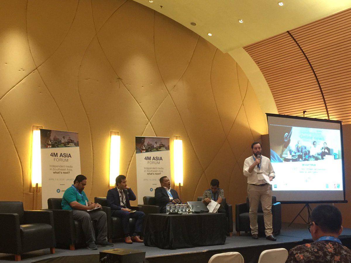 Sovannaphumisok's tweet photo. A community media are more and more necessary to empower civil societies in SEA. #4masia #ACMSEA @Djoritch #CFi https://t.co/wvWWApvILw