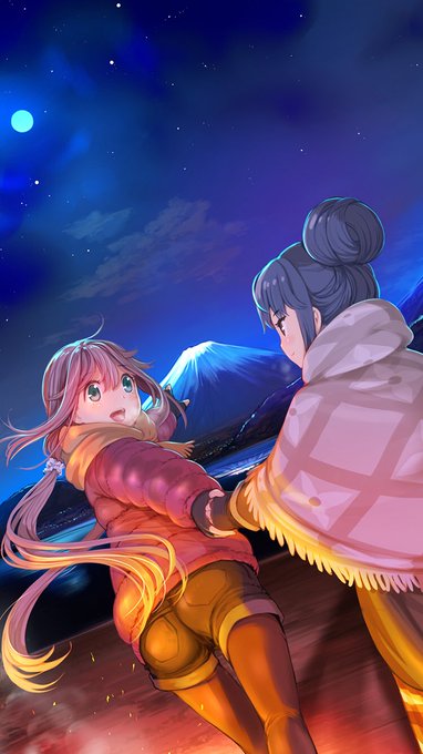 ゆるキャンdのtwitterイラスト検索結果 古い順