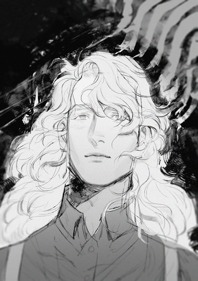 Heart of Gold fanart!! I drew Dunant (@_elibaum ) ages ago but needed to do an Ionel (@viv_tanner ) to make the pair... 