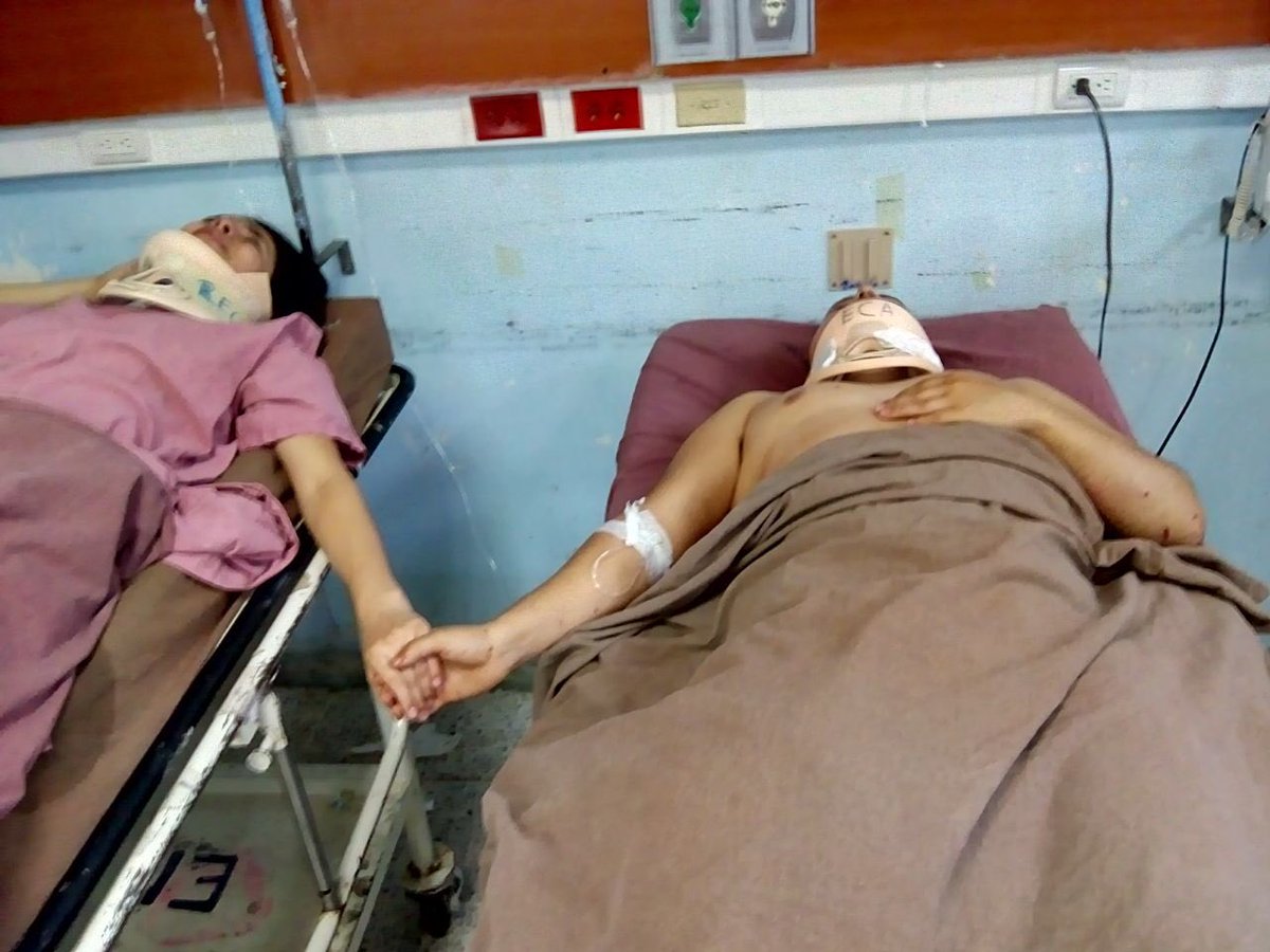 madboutchyard's tweet photo. My cousin and his girlfriend were in a very bad accident in Guatemala. My family is in desperate need of prayers. Their condition is nothing short of a miracle https://t.co/FLkSxniq97