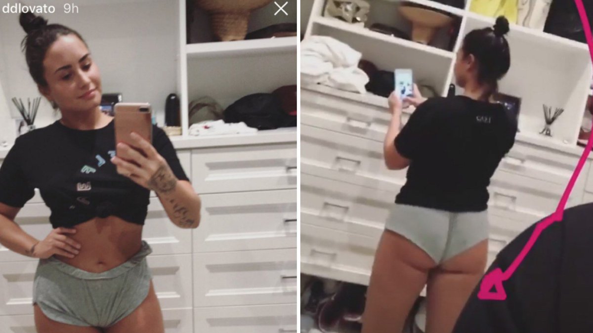 Demi Lovato Showed Off Her 'Extra Fat' on Instagram to Make an Im...