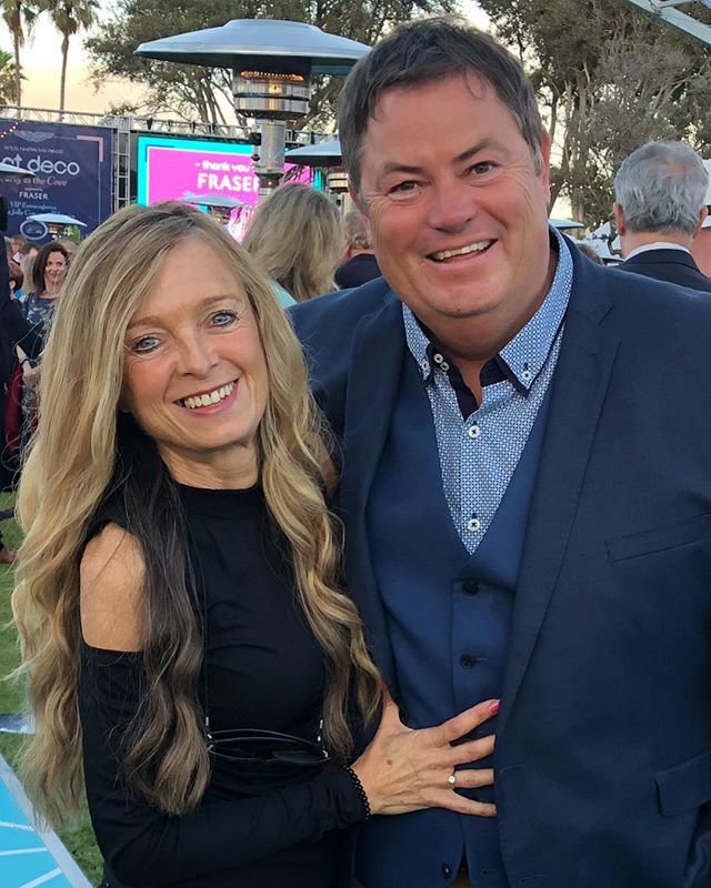 Great evening at #lajollaconcours with @mikebrewer and ...