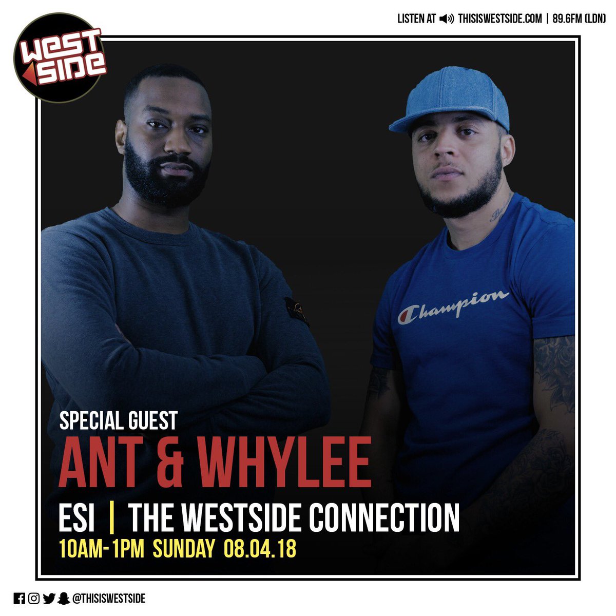 PBelleComms's tweet photo. Tune into @thisiswestside today from 10am-1pm to listen to the founders of @thisisboxinguk chat with @esildn about their journey and what's in store later this month at THIS IS BOXING SEASON 2! #TIB2 #THISISBOXING 

🏆🏆🏆🏆🏆🏆🏆🏆 https://t.co/6yezXHSLPR