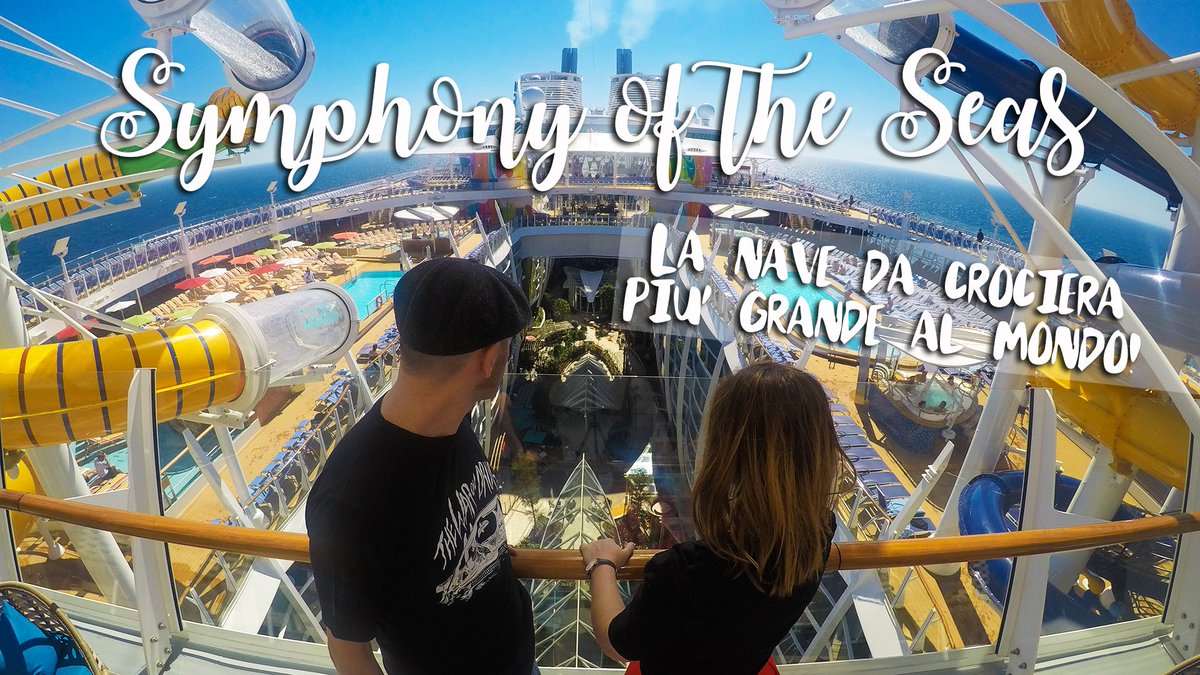 NUOVO VIDEO📹: siete pronti a salpare con noi con la nave da crociera più grande al mondo? bit.ly/CrocieraPiuGra… #SymphonyoftheSeas <a href="/RoyalCaribbean/">Royal Caribbean</a>