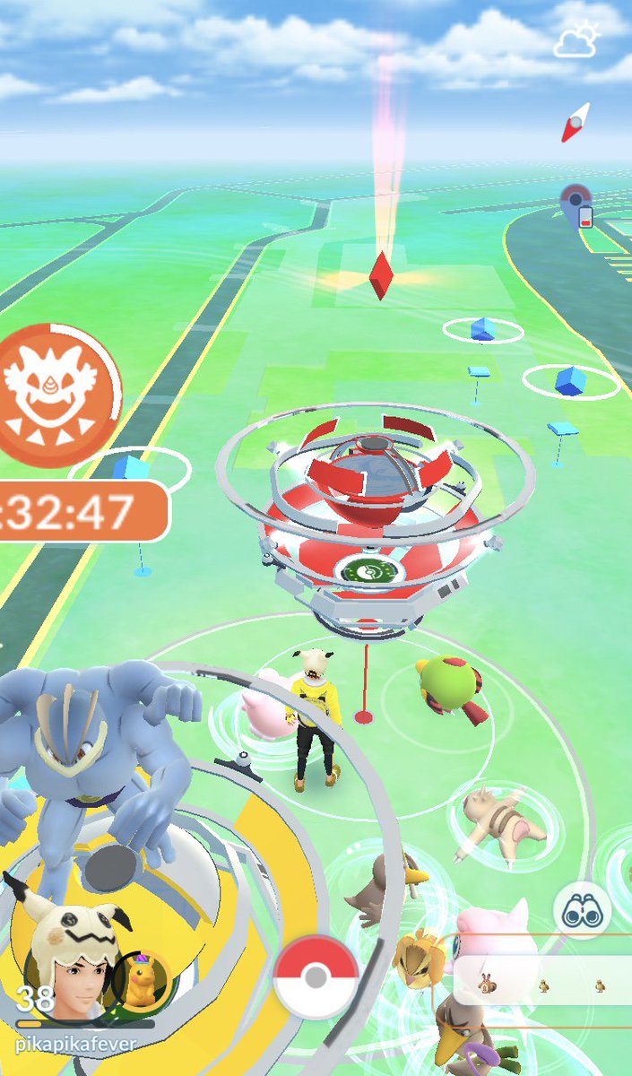 ポケモンセンターnakayama ポケモンストア成田空港店もジムになっていました ポケモンgo Pokemongo