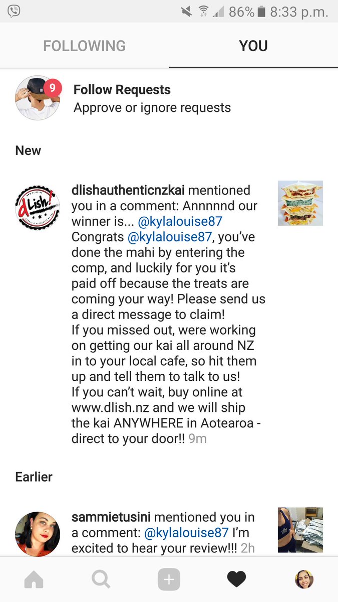 kylah87's tweet photo. Yo. Ya girl just won pies off Instagram!!! 😎😎😎 Best start to the week. Better buy a lotto ticket. https://t.co/wLeBUfoUVT
