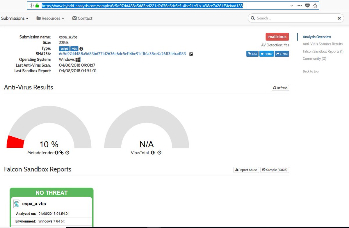 DissectMalware's tweet photo. #stealthy #malicious #vbscript stores #base64 encoded #revenge #rat in a registry (#NET file). It creates a task with #schtasks, upon exec of the task, a #powershell execs the stored #rat in reg.
c2: 141.255.152.128:2222
https://t.co/0gCJGgccbr
read more: https://t.co/8al9JMOgX3 https://t.co/6SKV1qrhwM
