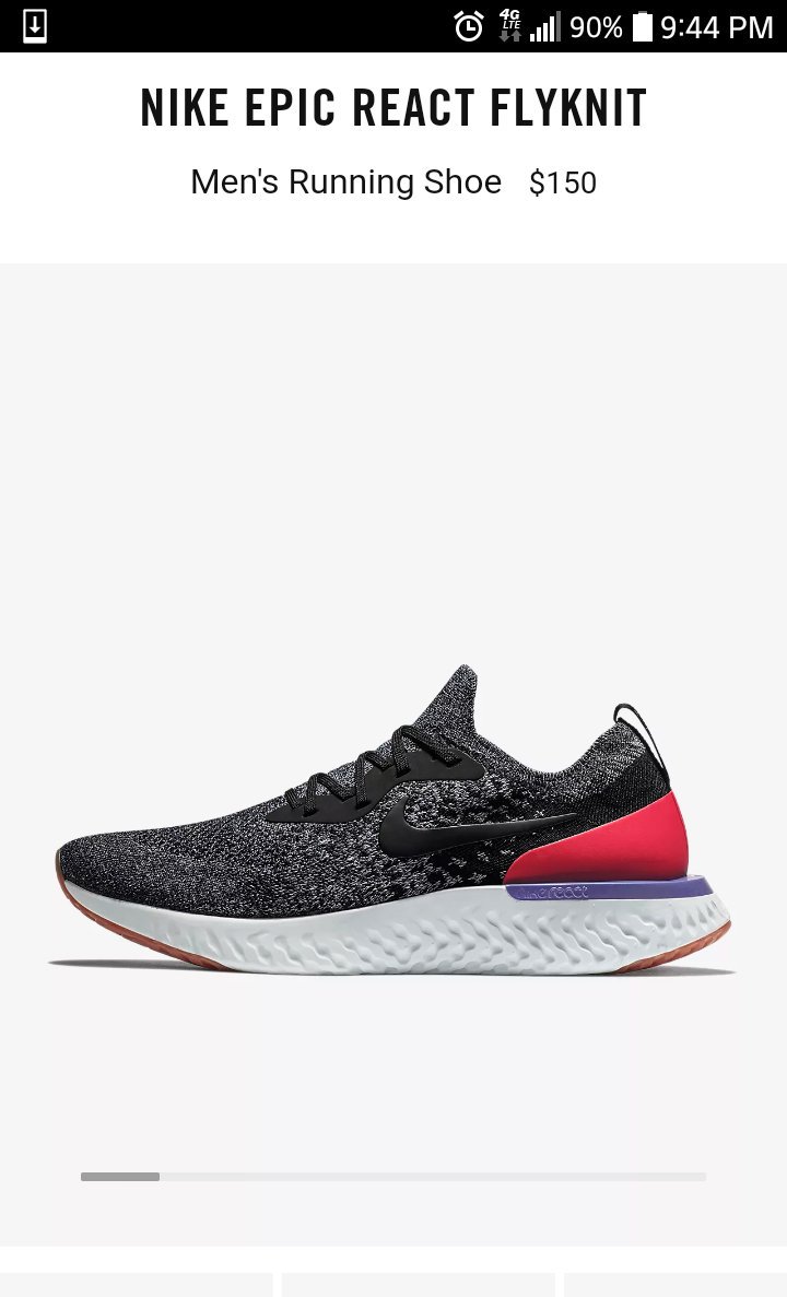 IA12222's tweet photo. #WigettaGo Gracias vegetta y willy y nike buenas suerte a todos!💚💜Nike Epic React Flyknit💛 https://t.co/JkeqSd33vo