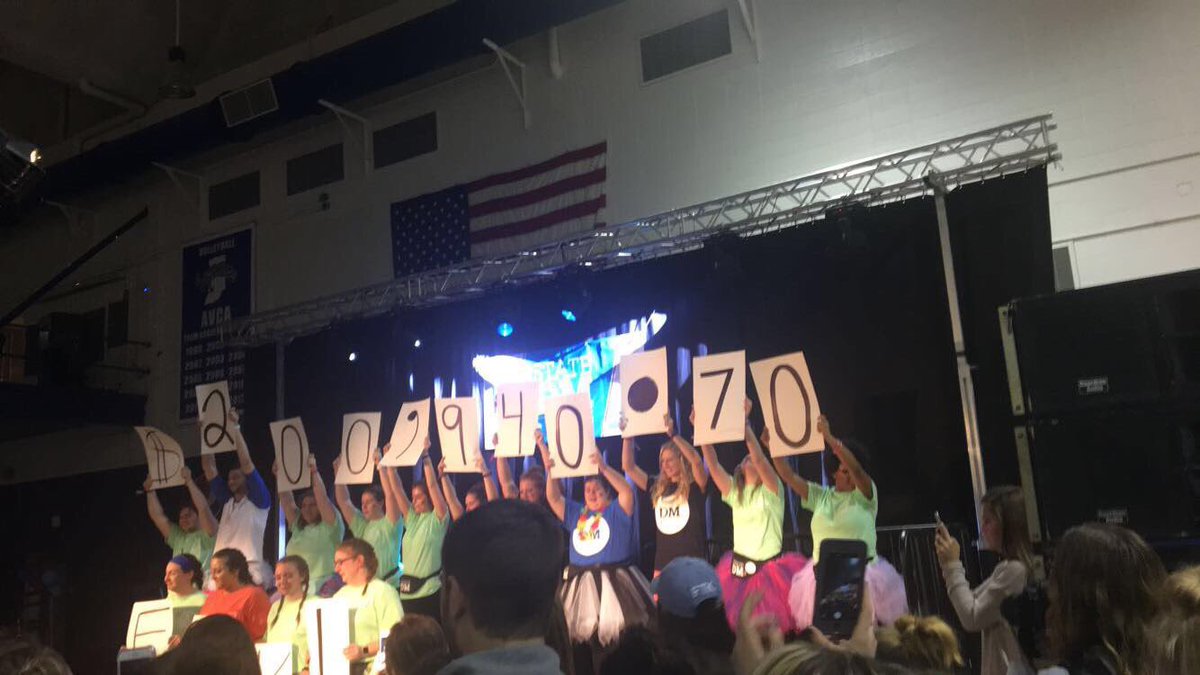 nickelever4's tweet photo. What a successful Dance Marathon❣️❣️ #statedm https://t.co/vS9yFhAljS