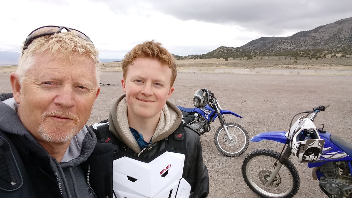 Celtic_Pest's tweet photo. #fivemiledrive Utah #dirtbiking with my son Kevin before shooting for Reno High in the western conference qualifiers in Sandy Utah. #RenoHigh #renohighrifleteam #thecmp Civilian Markmanship Program #thecmp.org https://t.co/WD0Kug7Mx5