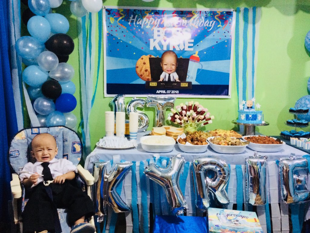 justgillianne96's tweet photo. Kyrie's 1st Birthday Celebration 🎂🎉🎈
#April72018 https://t.co/mTISooyxHL