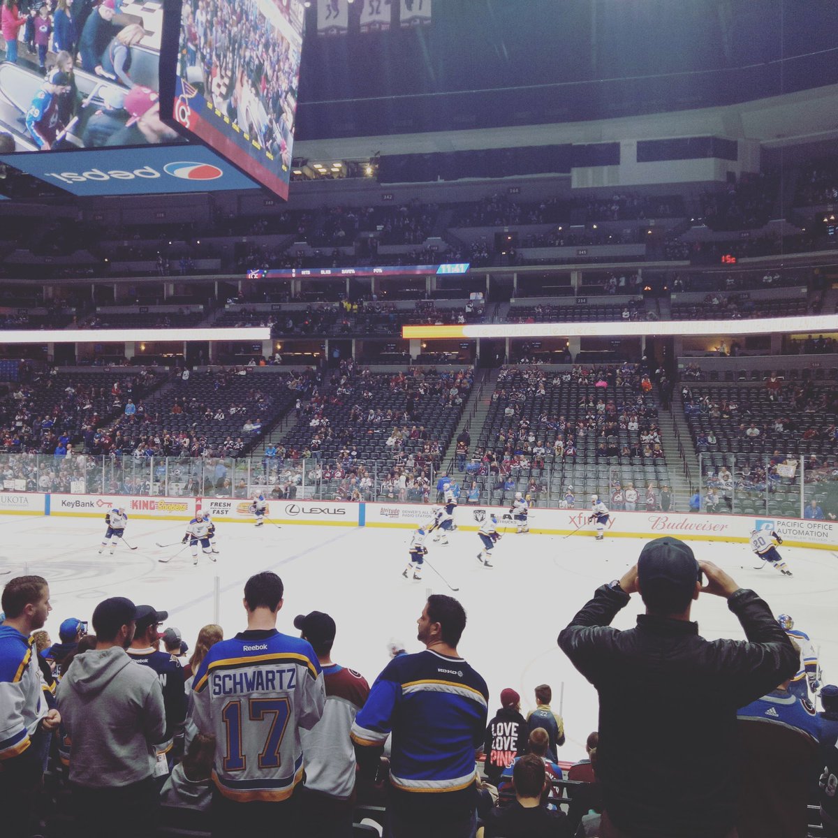 SelerityAU's tweet image. The Selerity team went to their first @Avalanche game today! We couldn't have asked for a better one! Congrats on making the #StanleyCupPlayoffs! @SASsoftware @SelerityMichael @SelerityKaylene @royalsouvenir @arisuthan #GoAvsGo #SASAnalytics #SASInsights #SASGF