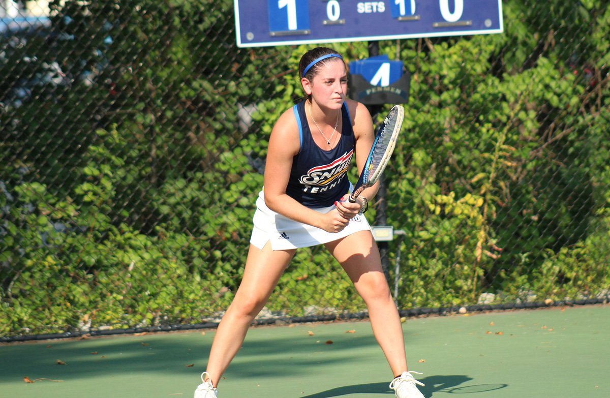 Recap: Morais Wins Two, but <a href="/SnhuTennis/">SNHU Tennis</a> Women Downed by Concordia (N.Y.), 7-2 snhupenmen.com/x/quynu