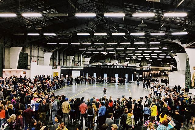 breyeschow's tweet photo. So much fun and such a great turnout for @bayareaderby bout between @oaklandoutlaws and @theberkeleyresistance at the Palace of Fine Arts. If you never checked out roller derby, next bout is at June 21 back at the Palace of Fine Arts. #flattrack #rollerd… https://t.co/4YAmcmRZfF https://t.co/527F7jZUSi