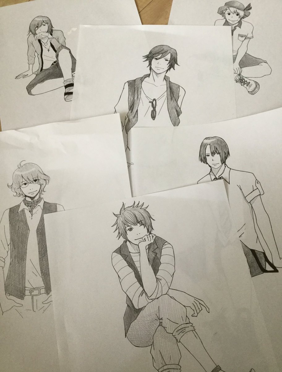 こんなのも描いてたのね。 