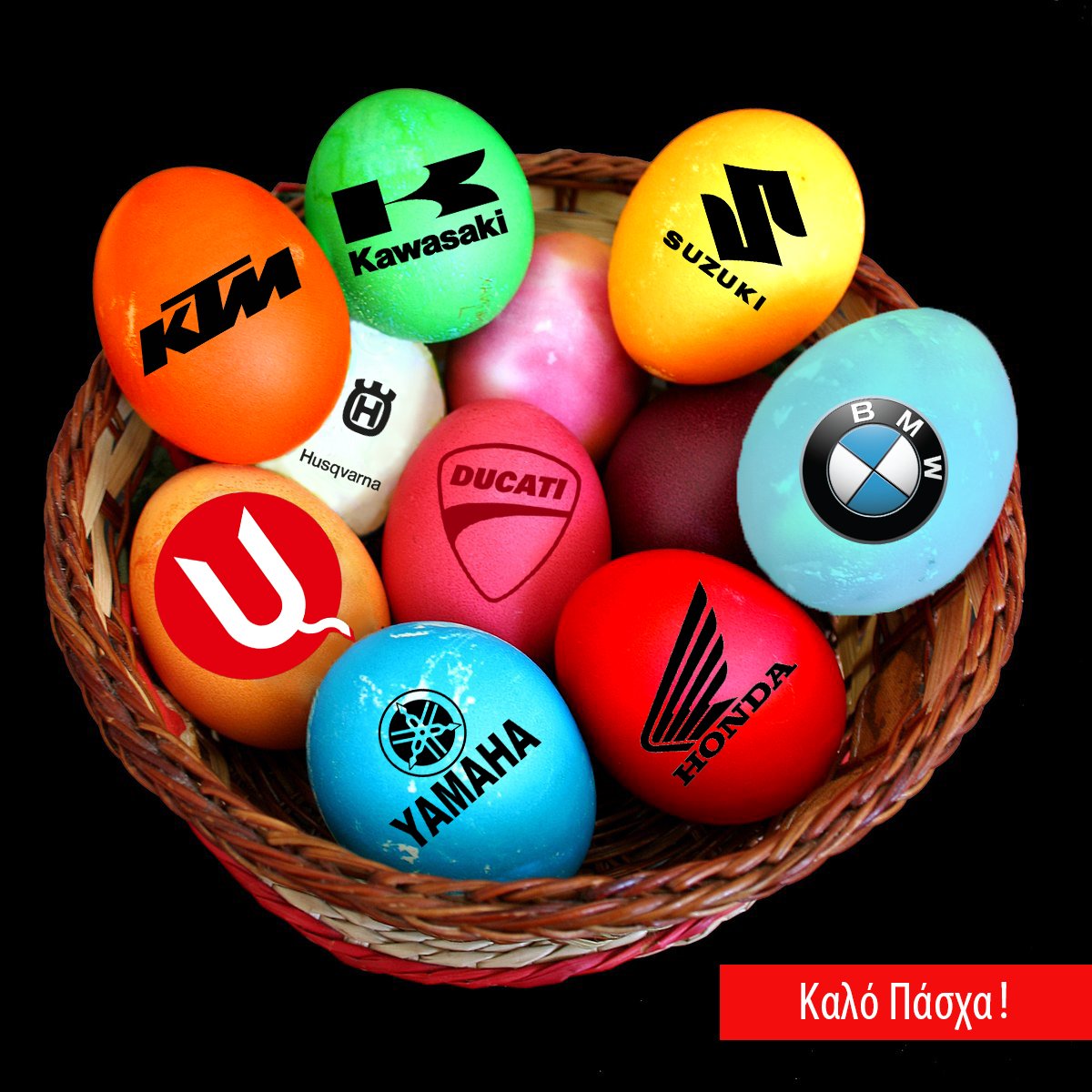 PeSta360's tweet photo. Από την ομάδα του #uRide Χρόνια Πολλά και Καλό Πάσχα!!! #happy #biker #easter #eggs #ride #safe https://t.co/SGdnF3ugCs
