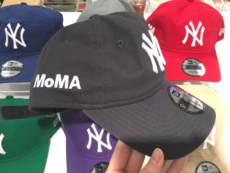 ⚾#MoMA ストア限定デザインモデル⚾ ニューエラ・キャップ