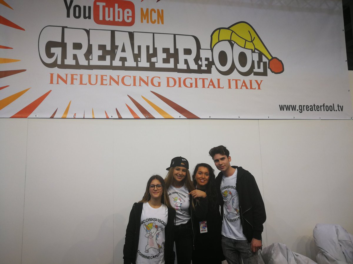 GreaterFoolTeam's tweet photo. #unicornsquad #Romics #showyourtalent https://t.co/zFRrrEMsaA