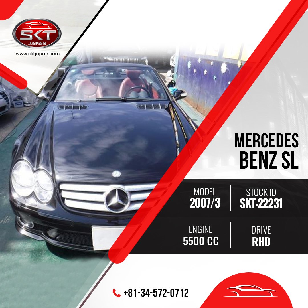 SKTJOfficial's tweet photo. #Mercedes #Benz #Sl 2007 For #Sale

View #Vehicle Specification: https://t.co/wP1554VzEU

#SKTJapan #UsedCars #JapaneseCars #Cars #AmazingCar #BestValueCar #CarForSale #AT #RightHandDrive #Order https://t.co/dr8aWMpPWj