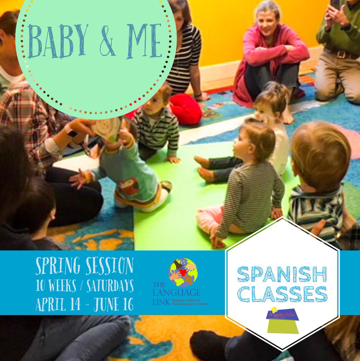 LaCasitaFeliz1's tweet photo. We are about to start our #SpringSession for the #Baby&amp;Me Class in #Spanish It is going to be so much fun! #Seattle #QueenAnne #School #SpanishImmersion #MommyClass #Music #Stories #Games #Dance #Español #Escuela #ClaseDeEspañol #SpanishClass #Parents #Children #Amigos #Friends https://t.co/I2RVAqHoTp