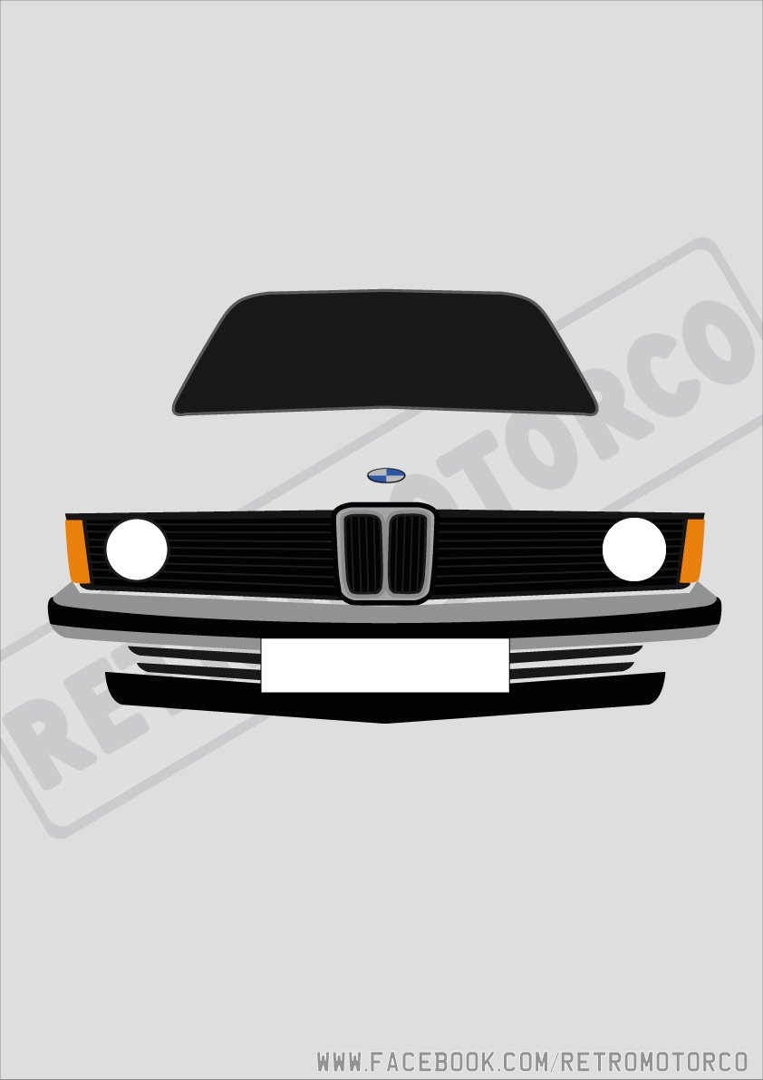 RetroMotorCo's tweet photo. Back in the swing now, another day, another new image!  A BMW E21 today! #BMW #Retro #ClassicCar #German #Bavaria #RWD https://t.co/UzlHEF2YfD