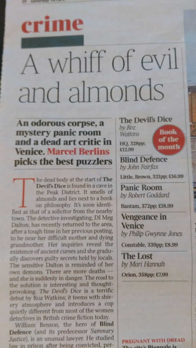 RozWatkins's tweet photo. Finally managed to get a copy of this after first one had no Review section and I thought I'd imagined it! Now can't stop staring at it in case it goes away and wasn't real ๐ https://t.co/TXASXQ9vHF