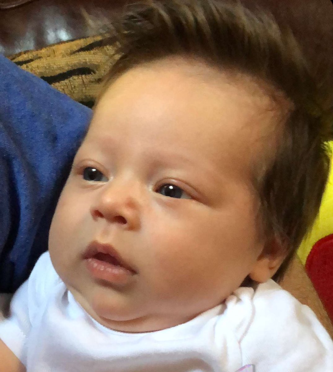 soozie0607's tweet photo. Oh how I love this baby boy!!#harrisongray #lookatthatflow #grammalovesyou https://t.co/hJ0124malt