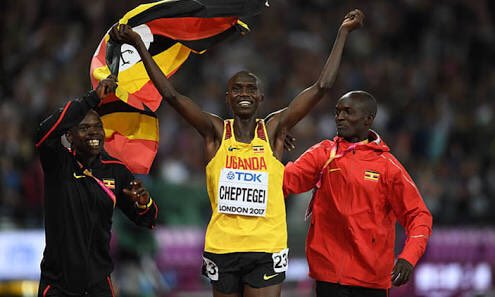 Snduhukire's tweet photo. Joshua Cheptegei, who was mocked when he nearly collapsed during the IAAF championship in Kampala, has just won Gold at the ongoing Commonwealth Games in Gold Coast
Success and your many fathers.. please arrive!
Congratulations Joshua, always proving your doubters. https://t.co/eo1MLJZWyi