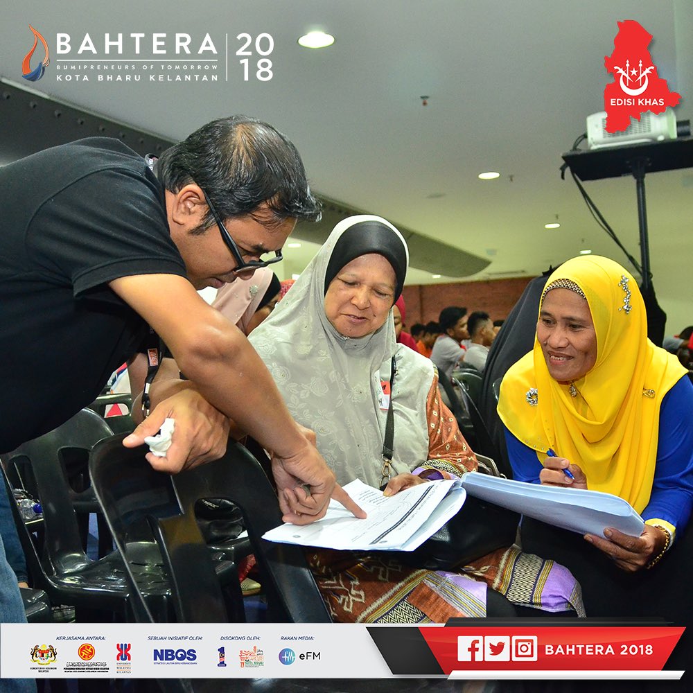 bahtera2018's tweet photo. SIARAN LANGSUNG DARI BAHTERA KELANTAN
Program 1Met 5.0 ‘Strategi Lautan Biru’
Bahtera Edisi Khas Kelantan
7 & 8 April 2018
9.00 pagi - 6.00 petang
UTC Kota Bharu, Kelantan
#bahtera2018 #bahterakelantan #usahawan #mof #kementeriankewangan #kelantan https://t.co/yz9bgklSex