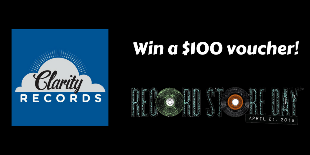RSDAustralia's tweet photo. Need $100 to spend on #records? A voucher is up for grabs from the fabulous @ClarityRecords in Adelaide. Yes, you can use it for mail order. Go here to enter: https://t.co/yUShbKnWsw #vinyl #vinylcollection #vinylcollector #winvinyl #independentrecordstore https://t.co/uvOboDJdIr